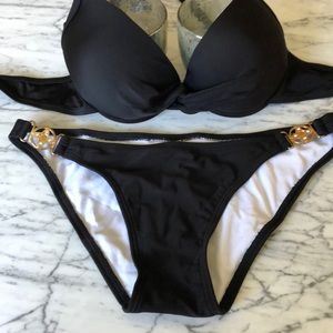 Victoria’s Secret EUC Black Bikini S